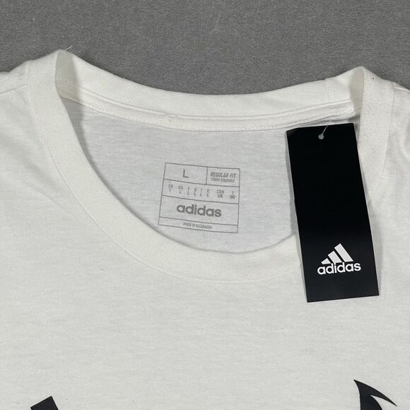 Adidas Messi T Shirt Mens Large White Inter Miami Bienvenido Tee Soccer ATACAGIL - Picture 2 of 13